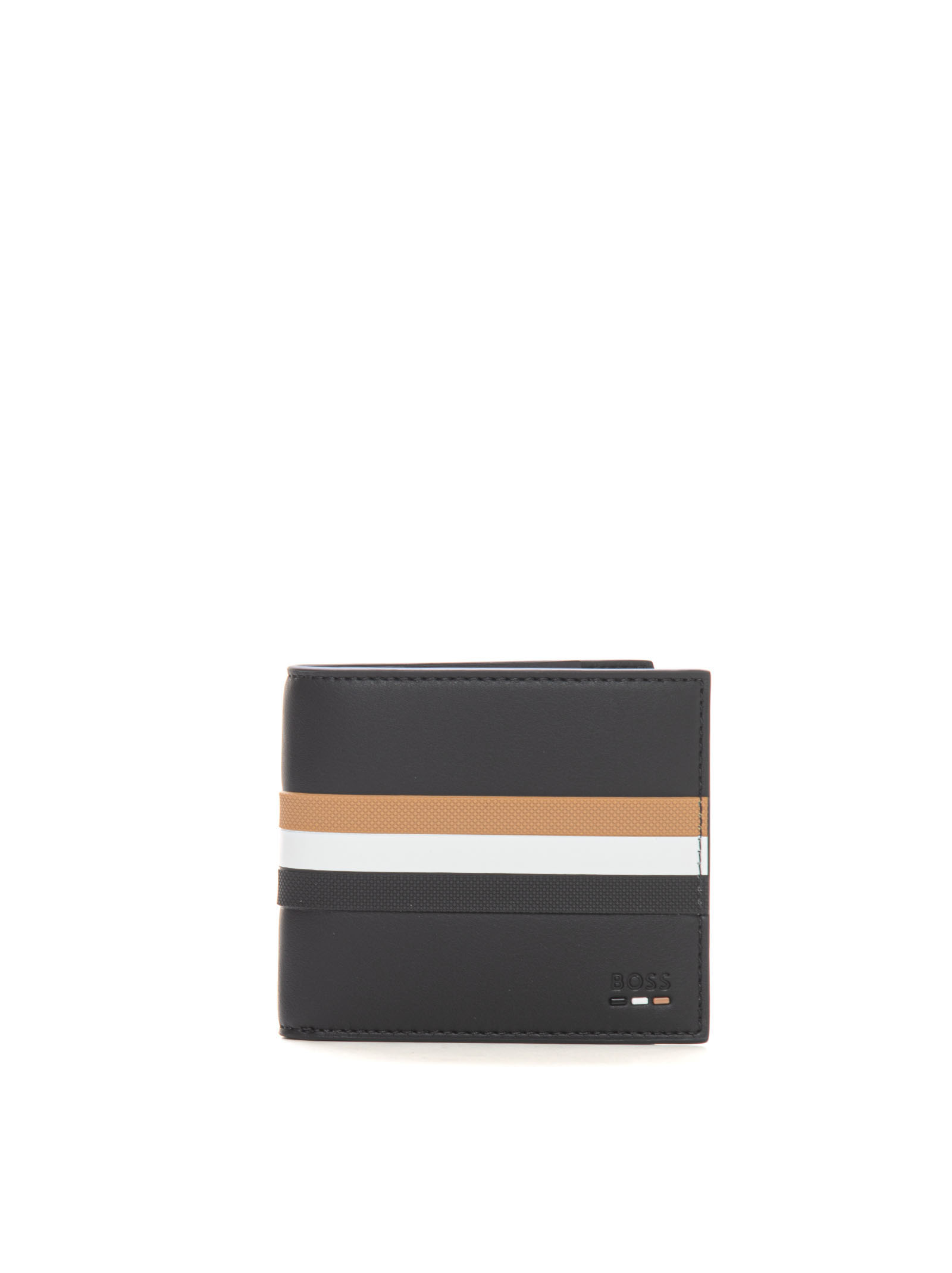 Hugo Boss Ray-s-4cc-coin Wallet In Black