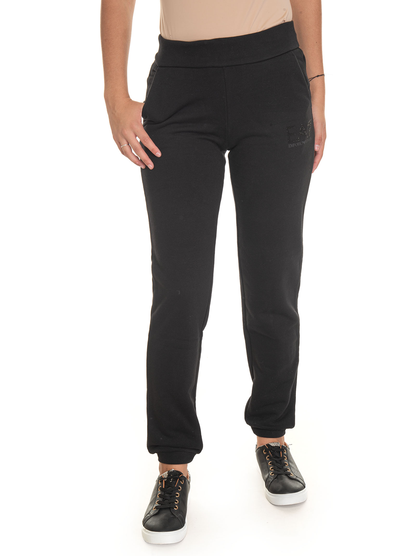 Core Lady stretch-cotton jersey trousers