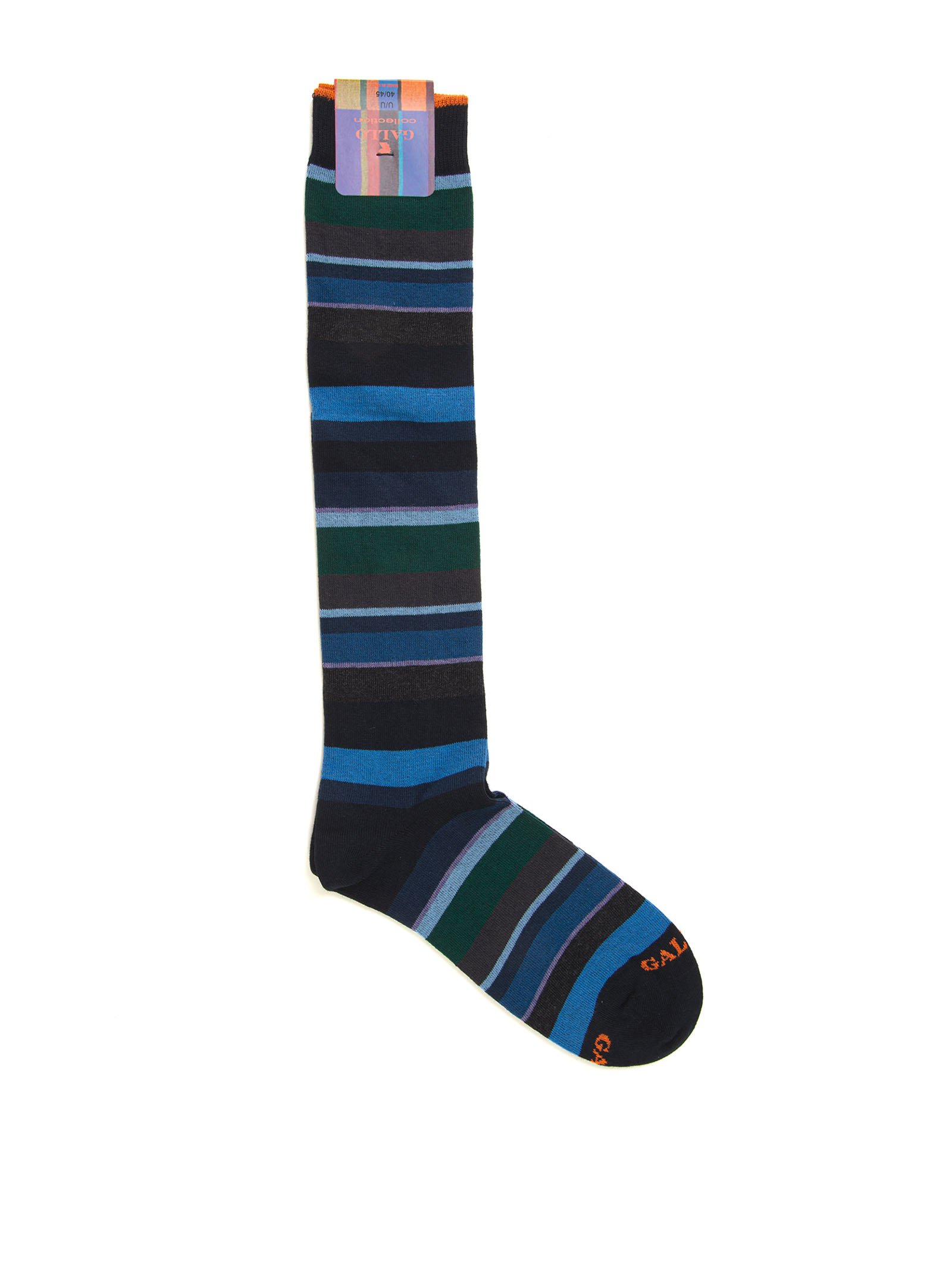Gallo Long Sock In Dark Blue
