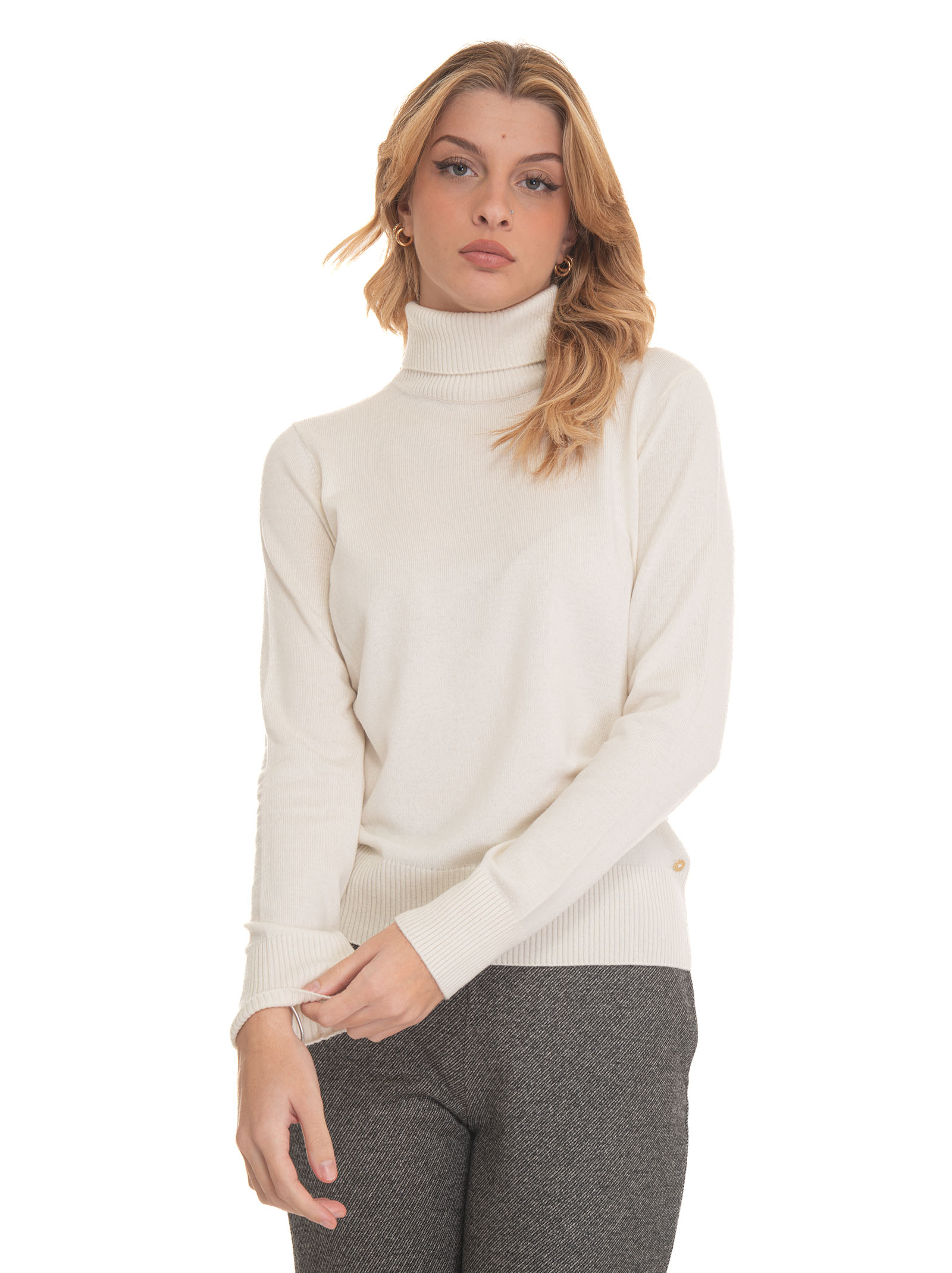 Pennyblack Loquace Wool Jumper In White