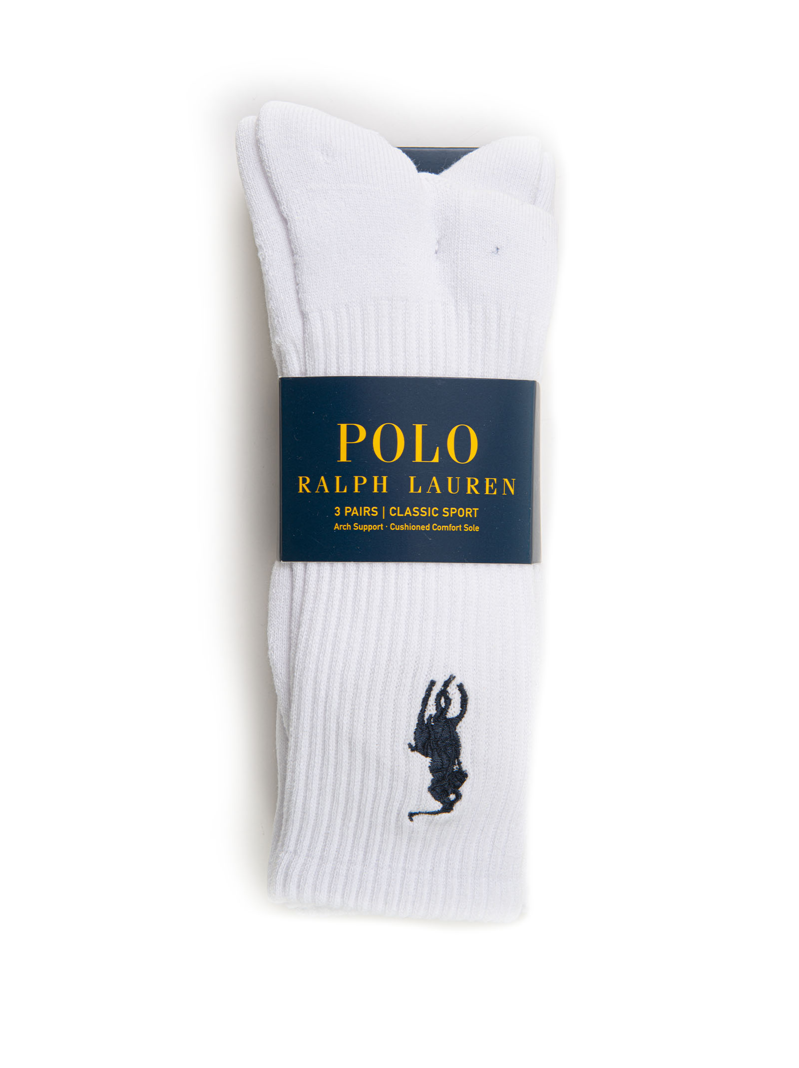 Ralph Lauren Set 3 Socks In White