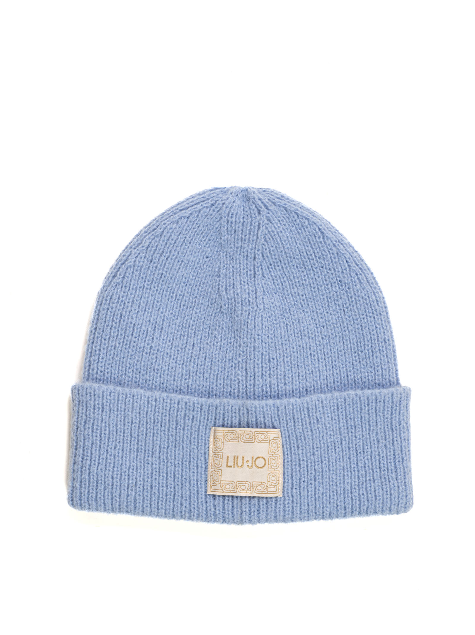 Shop Liu •jo Beanie In Azure