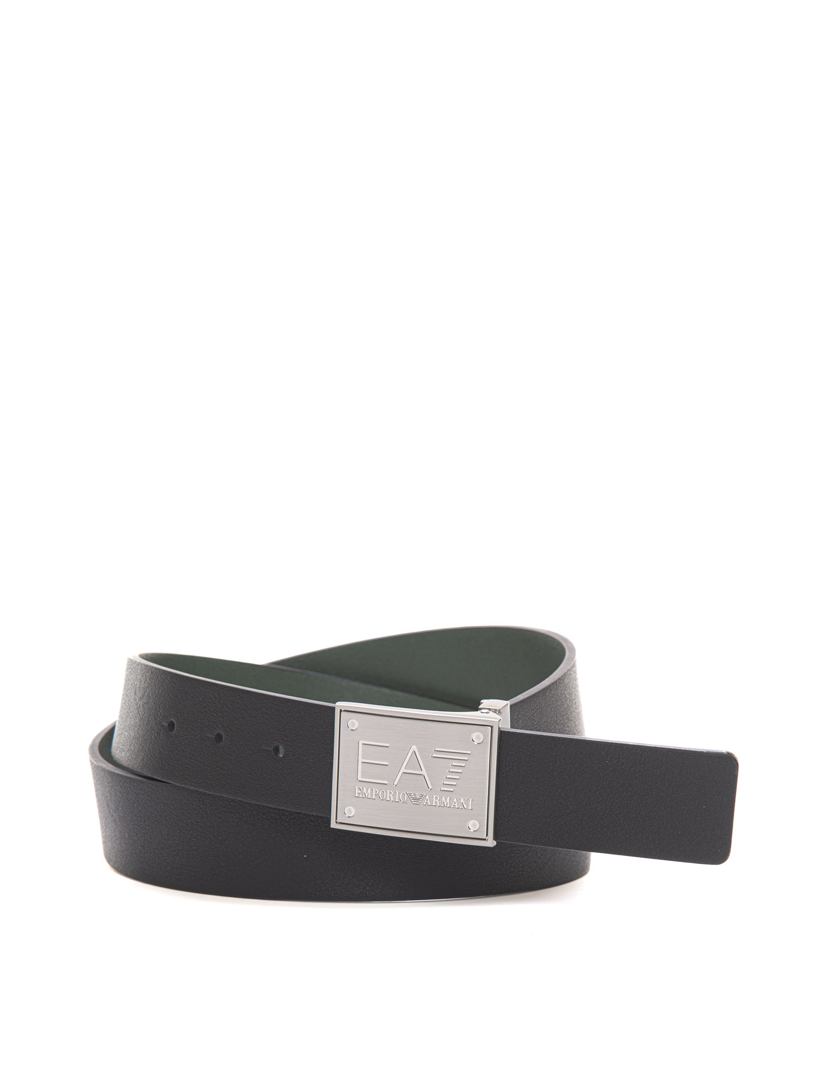 Shop Ea7 Belt In Black