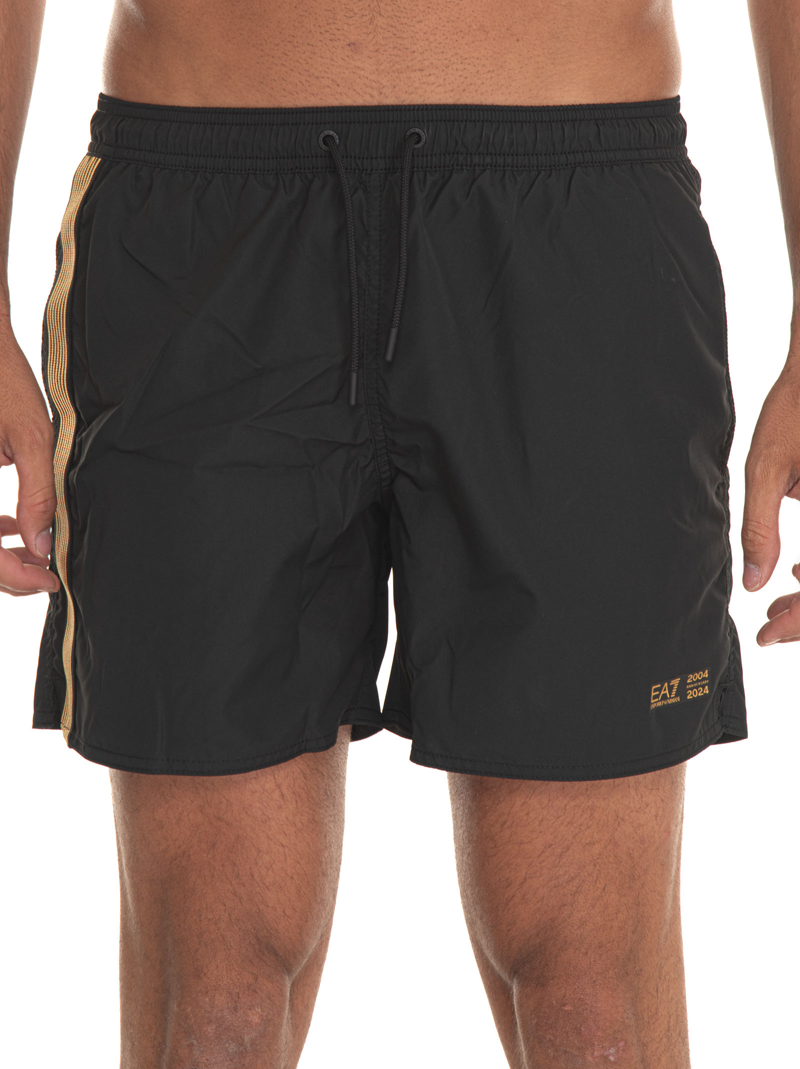 Shop Ea7 Boardshort In Black