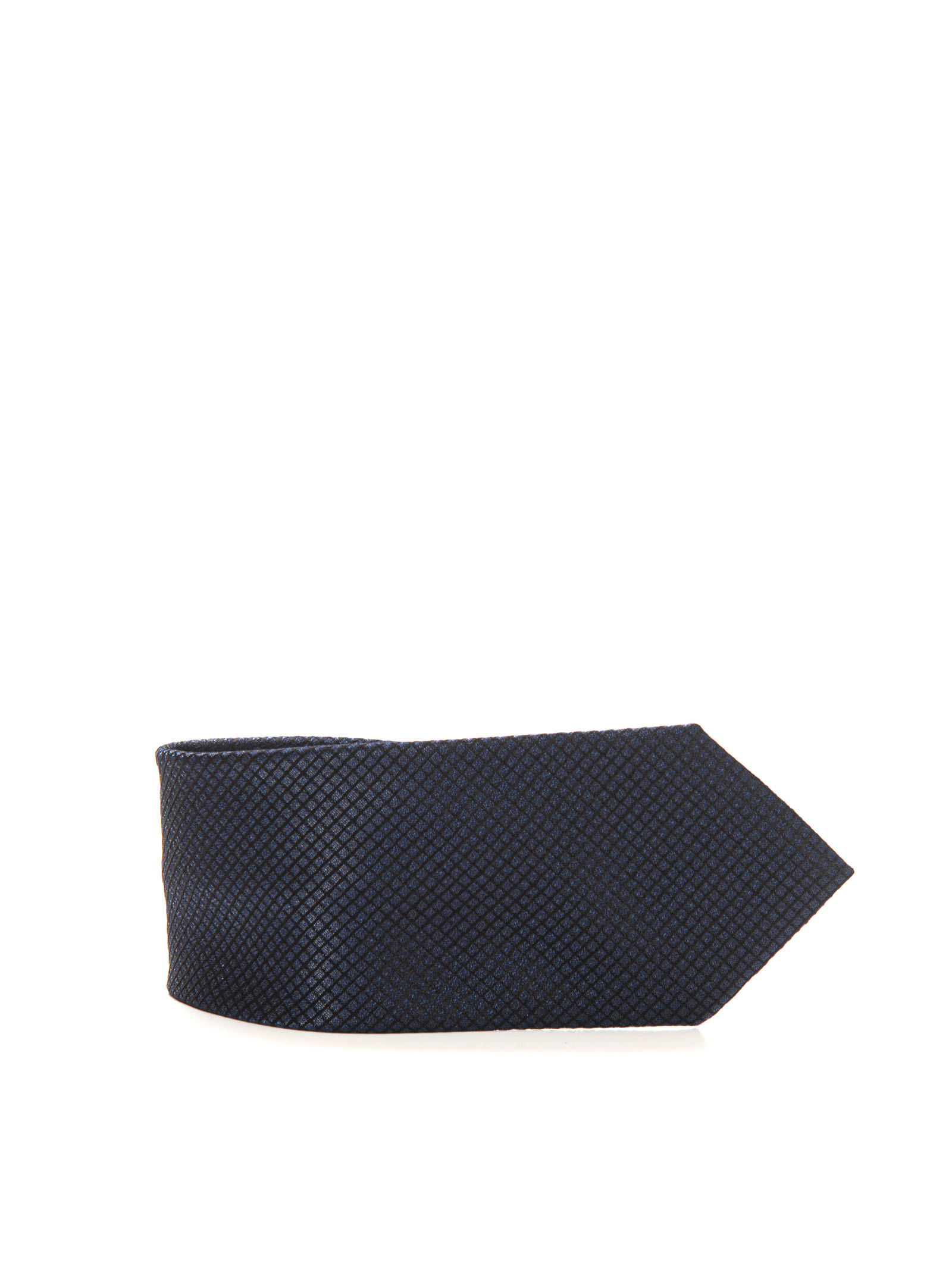 Shop Emporio Armani Tie In Blue