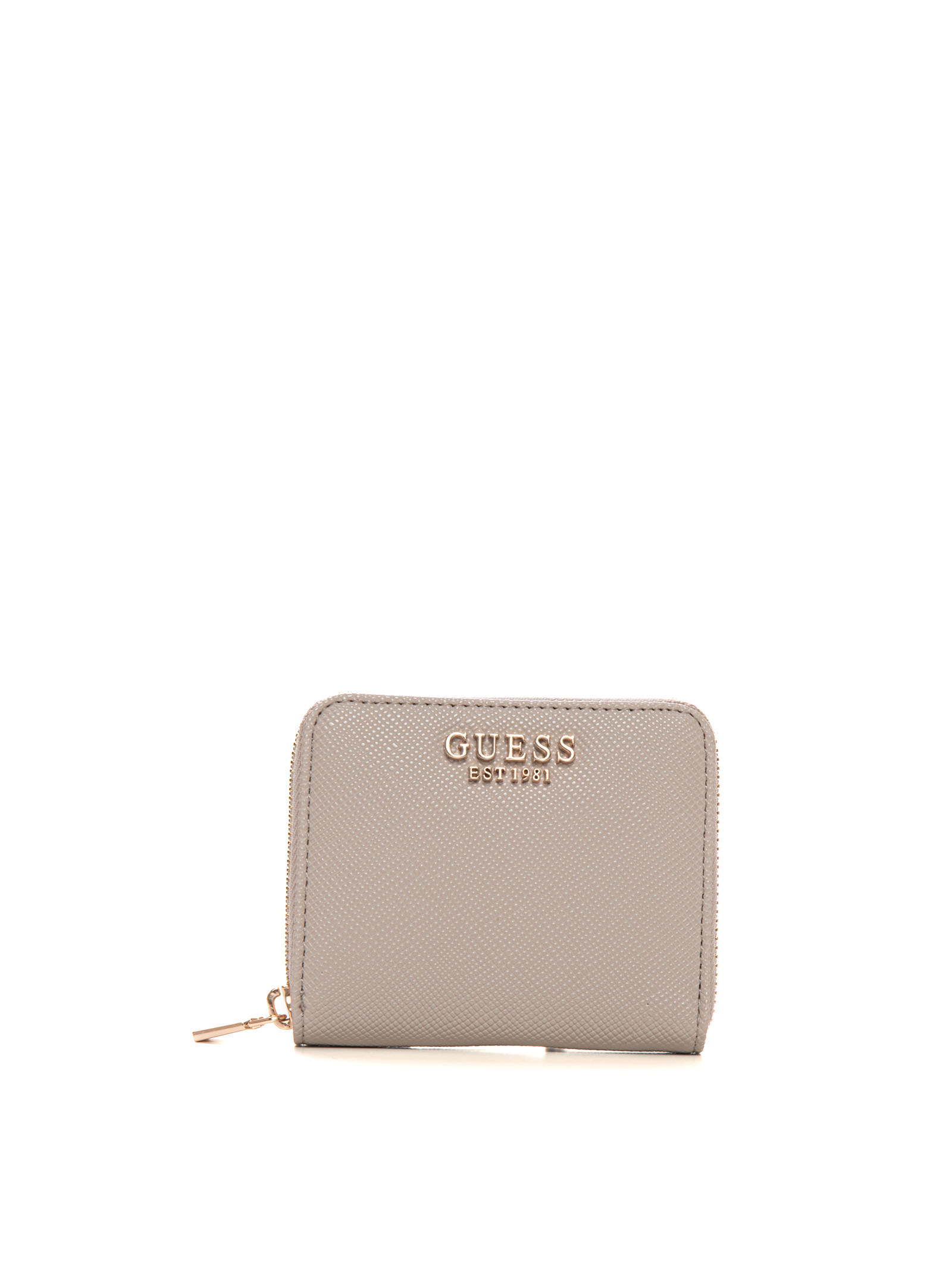 Shop Guess Laurel  Wallet Small Size In Taupe