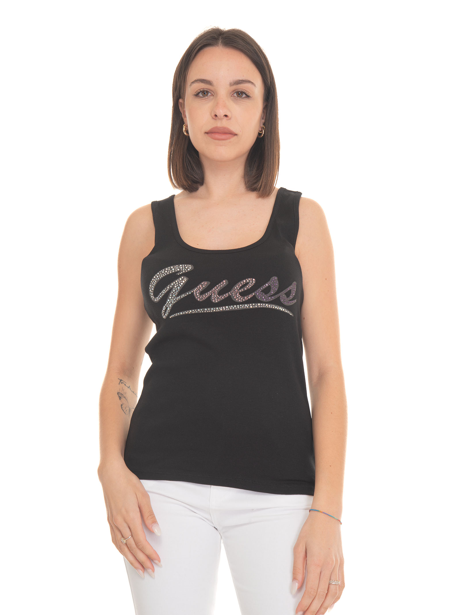 Shop Guess Top In Black